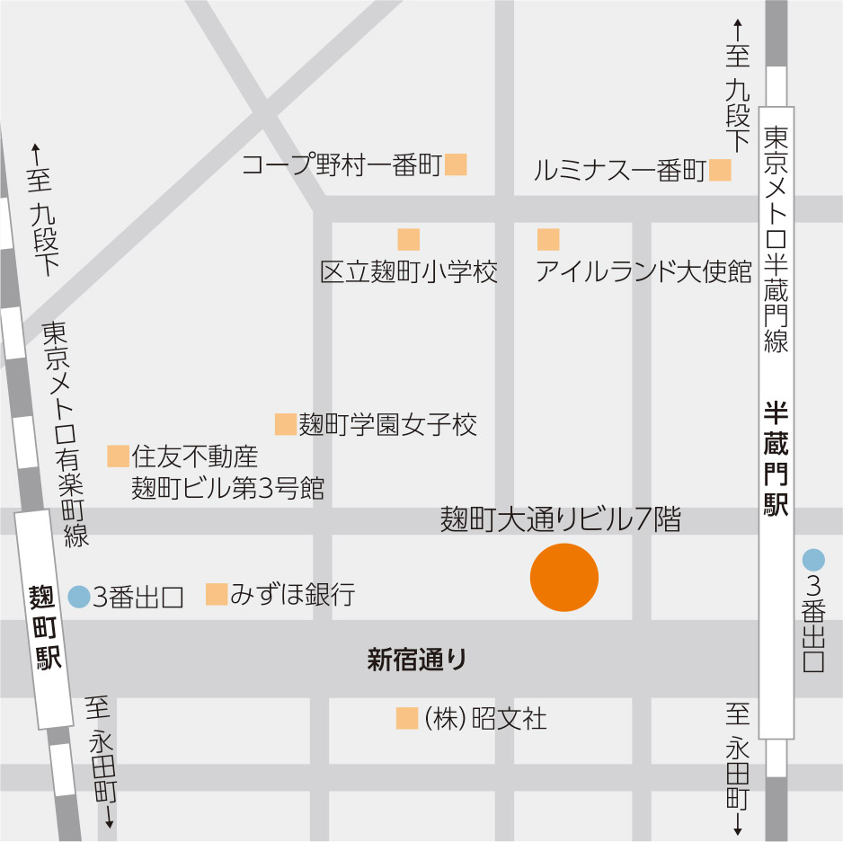 東京本社（メディカル・スペシャリティケミカルス）地図